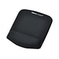 Fellowes PlushTouch Mouse Pad & Wrist Rest Combination with Microban, Black (9252001)?