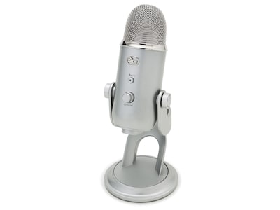 Blue Microphones Yeti Wired Condenser Microphone, Silver (988-000103)