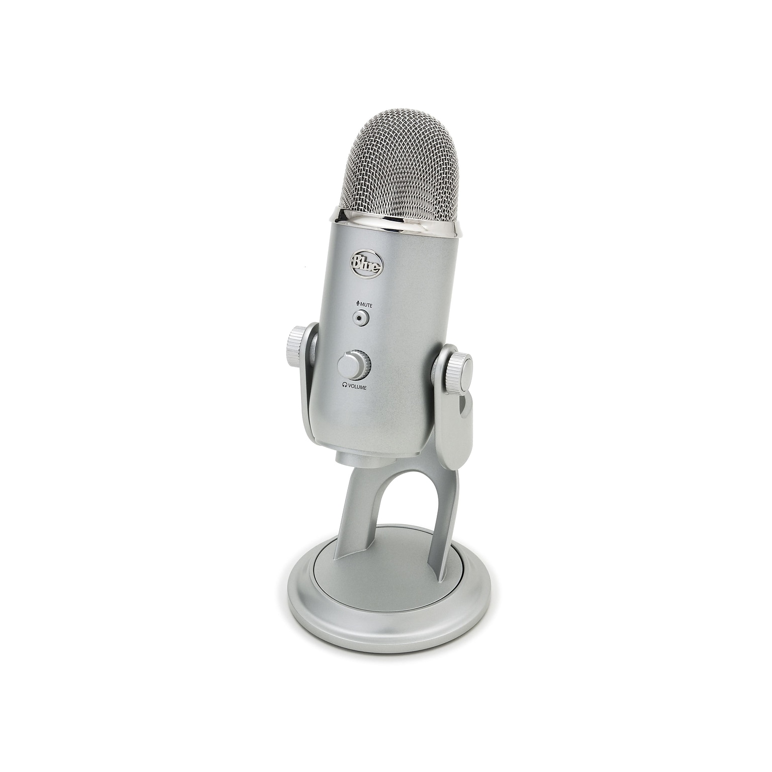 Blue Microphones Yeti Wired Condenser Microphone, Silver (988-000103)