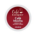 Cafe Escapes Mocha Coffee Keurig® K-Cup® Pods, 24/Box (6803)