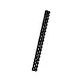 Fellowes 1 1/2 Plastic Binding Spine Comb, 340 Sheet Capacity, Black, 50/Pack (52368)