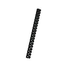 Fellowes 1 1/2 Plastic Binding Spine Comb, 340 Sheet Capacity, Black, 50/Pack (52368)