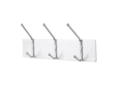 Safco Wall Rack, Silver, Metal (4161)