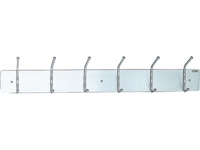 Safco Wall Rack, Silver, Metal (4162)