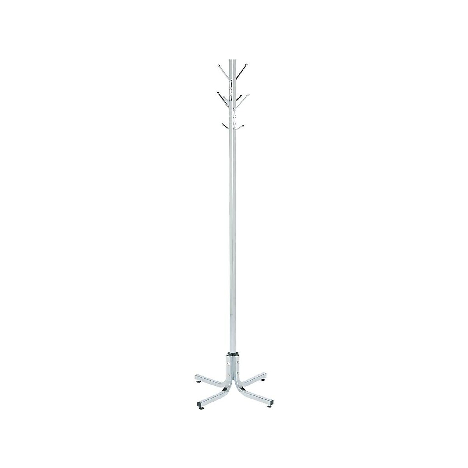 Safco Coat Tree, Chrome, Metal (4163CR)