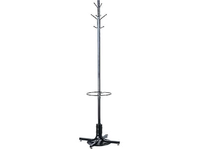 Safco Coat Tree, Black, Metal (4168BL)