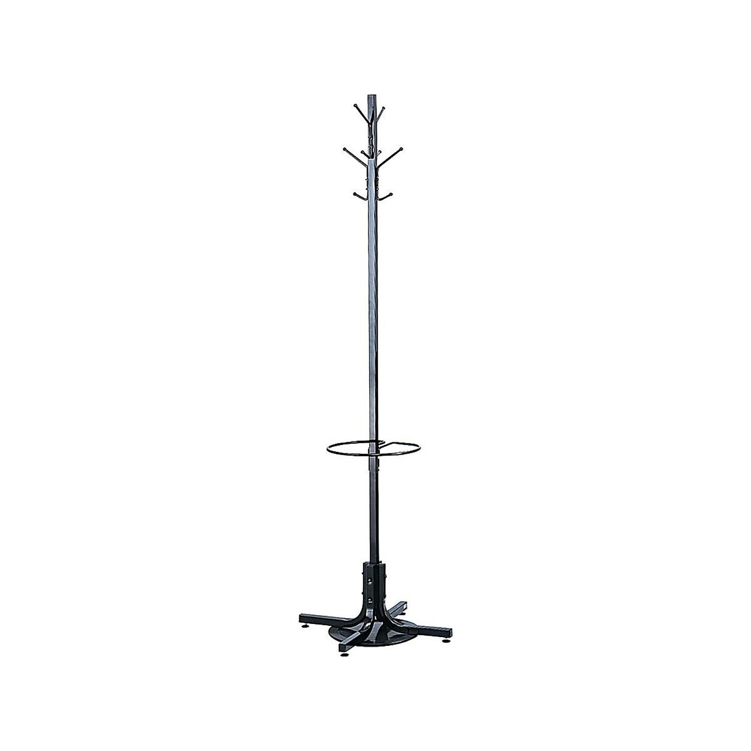 Safco Coat Tree, Black, Metal (4168BL)