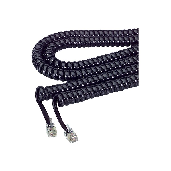Softalk 42261 Telephone Cord, Black