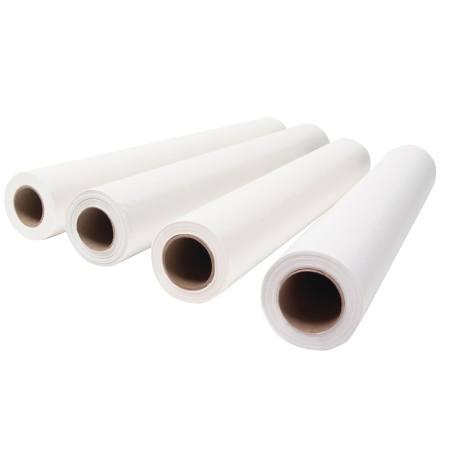 Medical Arts Press Standard 225L x 18W Exam Table Paper, White. Smooth, 12/Carton (513M)