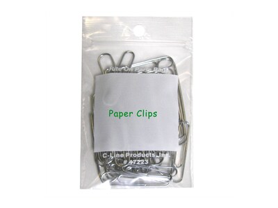2" x 3" Reclosable Poly Bags, Clear, 1000/Carton (47223)
