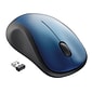 Logitech M310 Wireless Ambidextrous Optical Mouse, Peacock Blue (910-001917)