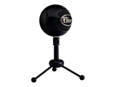 Blue Microphones Snowball Wired Condenser Microphone, Gloss Black (836213001912)