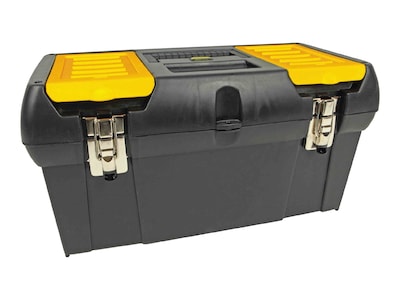 Stanley Series 2000 Toolbox with Tray, Black/Yellow (019151M)