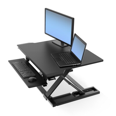 Ergotron WorkFit-TX Adjustable Standing Desk Converter, Black (33-467-921)