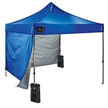 SHAX® 6051 Heavy-Duty Commercial Pop-Up Tent Kit, Blue (12952)