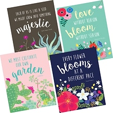 Barker Creek Art Prints, Petals & Prickles, 4/Set (BC3113)