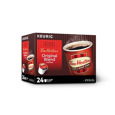 Tim Hortons Original Blend Arabica Coffee, K-Cup Pod, 24/Box (063209112813)