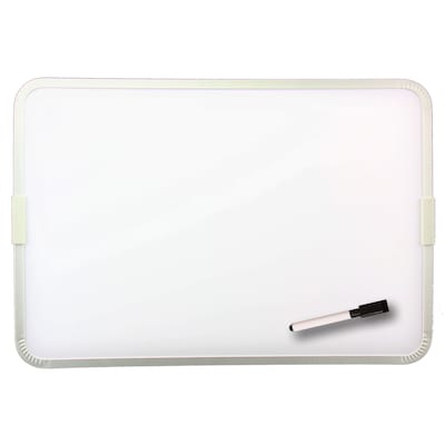 Flipside Two-Sided Framed Magnetic Dry Erase Board Set, 9 x 12, 3 Sets (FLP18732)