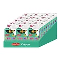 Charles Leonard Creative Arts™ Crayons, 24 Per Pack, 24 Packs (CHL42024ST)