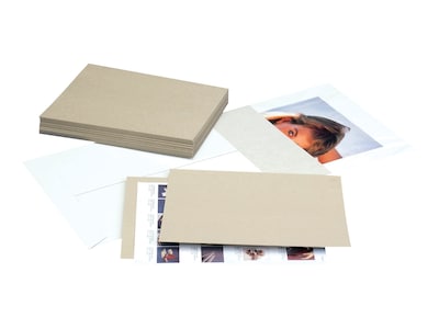 Quill Brand® Chipboard Layer Pads, 8.5 x 11, Kraft, 855/Carton (332-0811)
