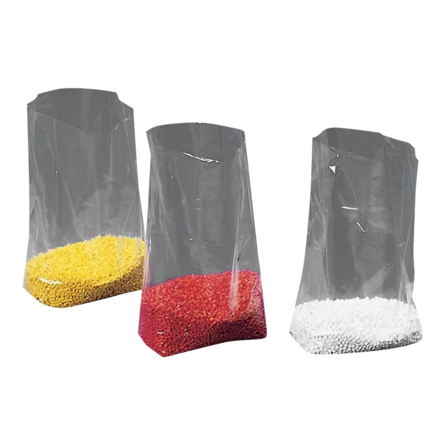 12W x 30L x 8D Gusseted Polyethylene Poly Bag, 4.0 Mil, 250/Carton (29944-CC)