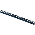 Fellowes Plastic Binding Combs, Navy, 1/2, 90 Sheets, 100/Pack (52501)