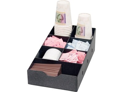 Vertiflex Black Vertical Condiment Organizer