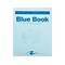 Roaring Spring Blue Exam Book, 7 x 8.5, Wide Rule, 12 Sheets, Blue (77513)