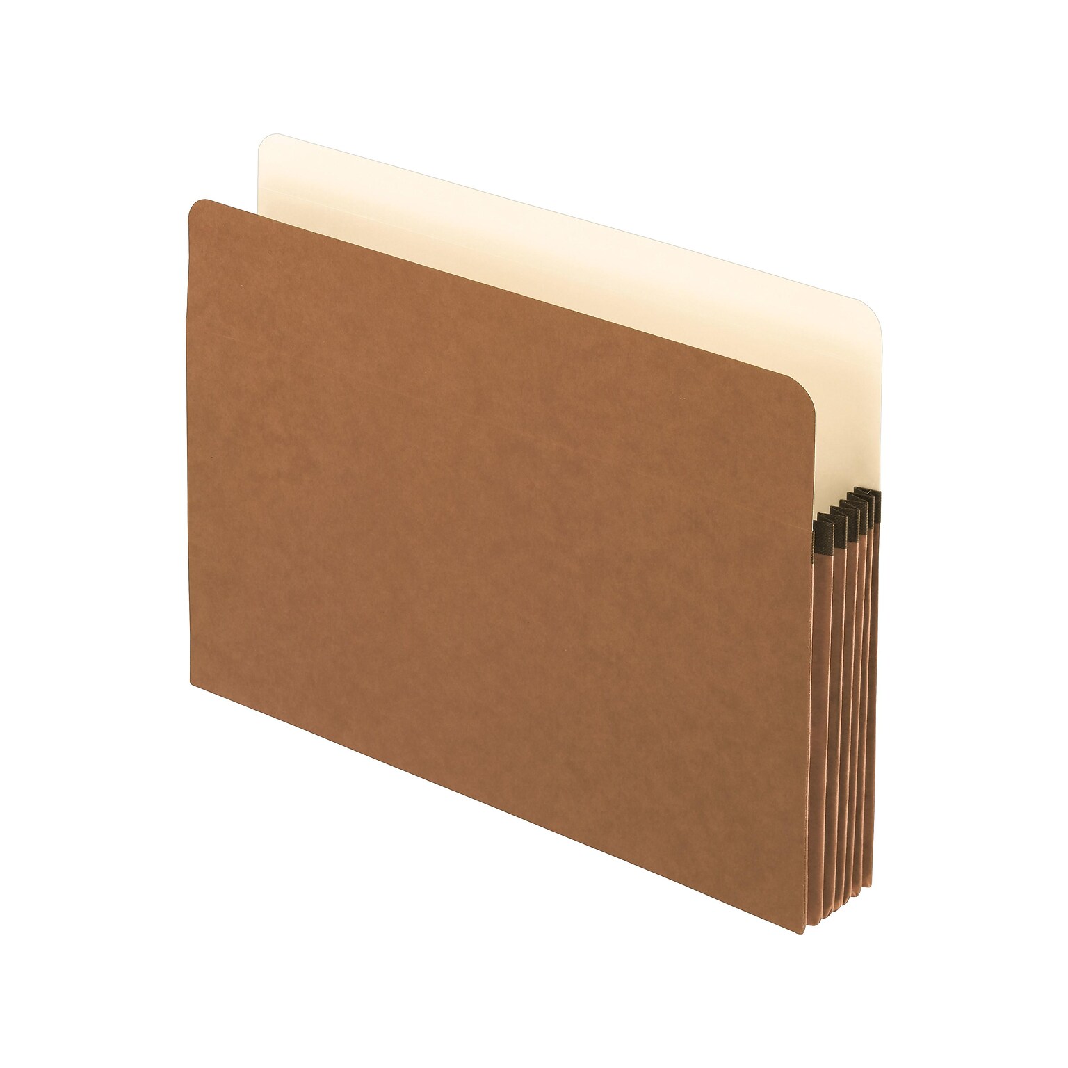 Pendaflex Smart Shield Reinforced File Pocket, 5 1/4 Expansion, Letter Size, Redrope, 10/Box (1534GAM)