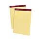 Ampad Gold Fibre Notepads, 8.5" x 11.75", Legal Rule, Canary, 50 Sheets/Pad, 12 Pads/Pack (TOP 20-020R)