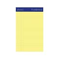 Ampad Evidence Notepads, 5 x 8, College Rule, Canary, 50 Sheets/Pad, 12 Pads/Pack (TOP20-204)
