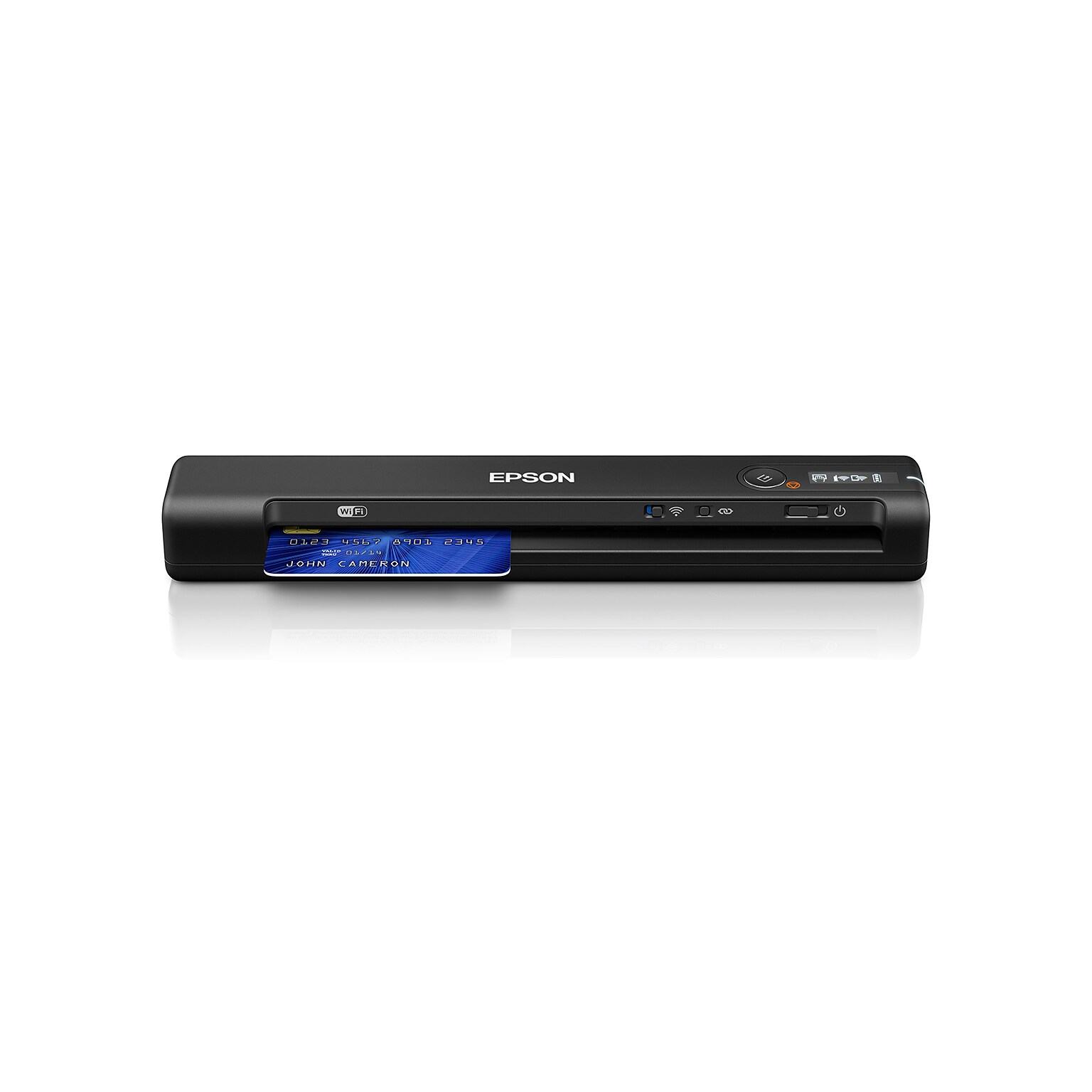 Epson ES-60W Wireless Compact Lightweight Sheetfed Mobile Color Document Scanner