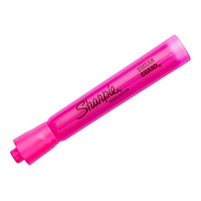 Sharpie Tank Highlighter, Chisel Tip, Pink, Dozen (25009)