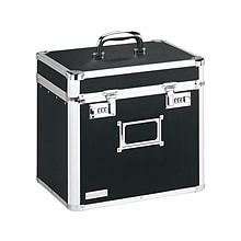 Ideastream Snap-N-Store Locking File Security Box, Letter Size, Black (VZ01165)