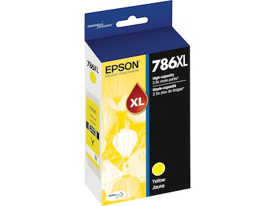 Epson T786XL Yellow High Yield Ink Cartridge