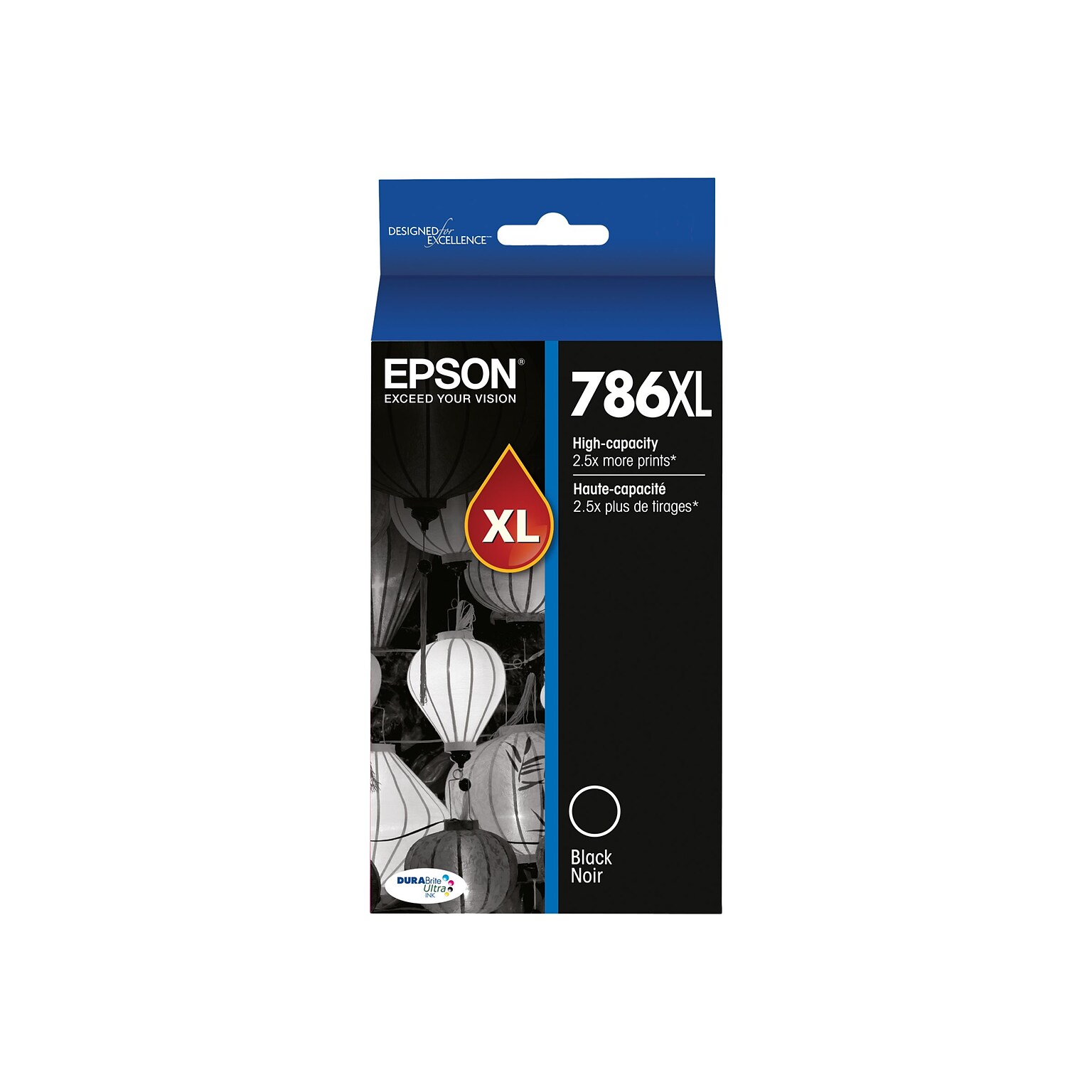 Epson T786XL Black High Yield Ink Cartridge