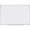 U Brands Basics Melamine Dry-Erase Whiteboard, Aluminum Frame, 6 x 4 (033U00-01)