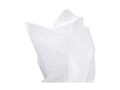 Bags & Bows Tissue Paper, White, 480/Pack (11-01-9M)