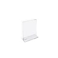 Azar Sign Holders, 4 x 6, Clear Acrylic, 10/Pack (152726)