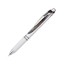 Pentel EnerGel Pearl Deluxe RTX Retractable Gel Pens, Medium Point, Black Ink, Dozen (BL77PW-A)