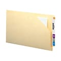 Smead End Tab File Jackets, Reinforced Straight-Cut Tab, 1.5 Expansion, Legal Size, Manila, 100/Box