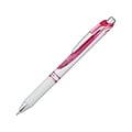 Pentel EnerGel Pearl Deluxe RTX Retractable Gel Pens, Medium Point, Pink Ink, 2 Pack (BL77WBP2PP)