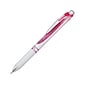 Pentel EnerGel Pearl Deluxe RTX Retractable Gel Pens, Medium Point, Pink Ink, Dozen (BL77PW-P)