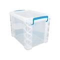 Advantus Super Stacker File Box, Letter Size, Clear (36872)