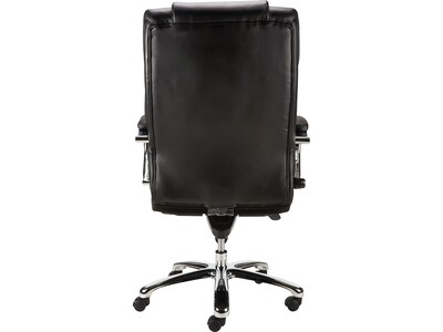 Quill Brand Sonada Bonded Leather Computer And Desk Chair Black
