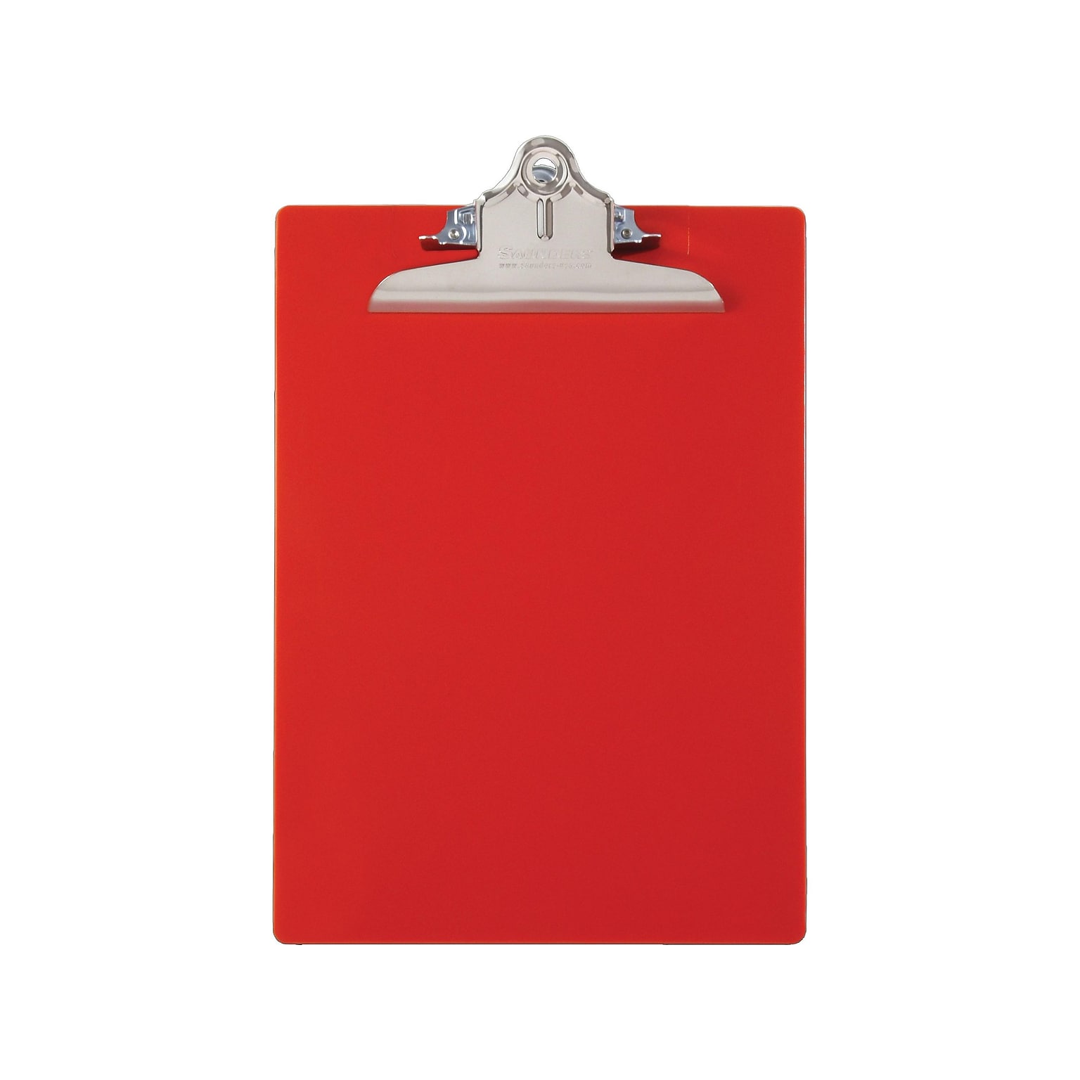 Saunders Recycled Plastic Clipboard, Letter Size, Red (21601)