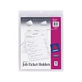 Avery Heavy Duty Vinyl Job Ticket Holders, 9 x 12, Clear, Top Loading, 10/Pack (75009)