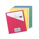 Smead Organized Up 10% Recycled File Jacket, Letter Size, Assorted, 25/Pack (3900SSA)