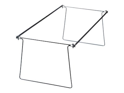 Officemate Adjustable Folder Frames, 8.5 x 11, Silver, 6/Box (98620)