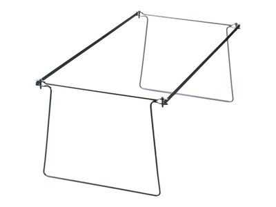 Officemate Adjustable Folder Frames, 8.5" x 11", Silver, 6/Box (98620)